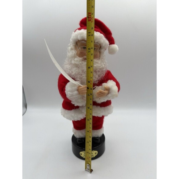 Vintage Motionette Santa Claus Musical Christmas Figure 12 Inch SEE VIDEO - Picture 7 of 10
